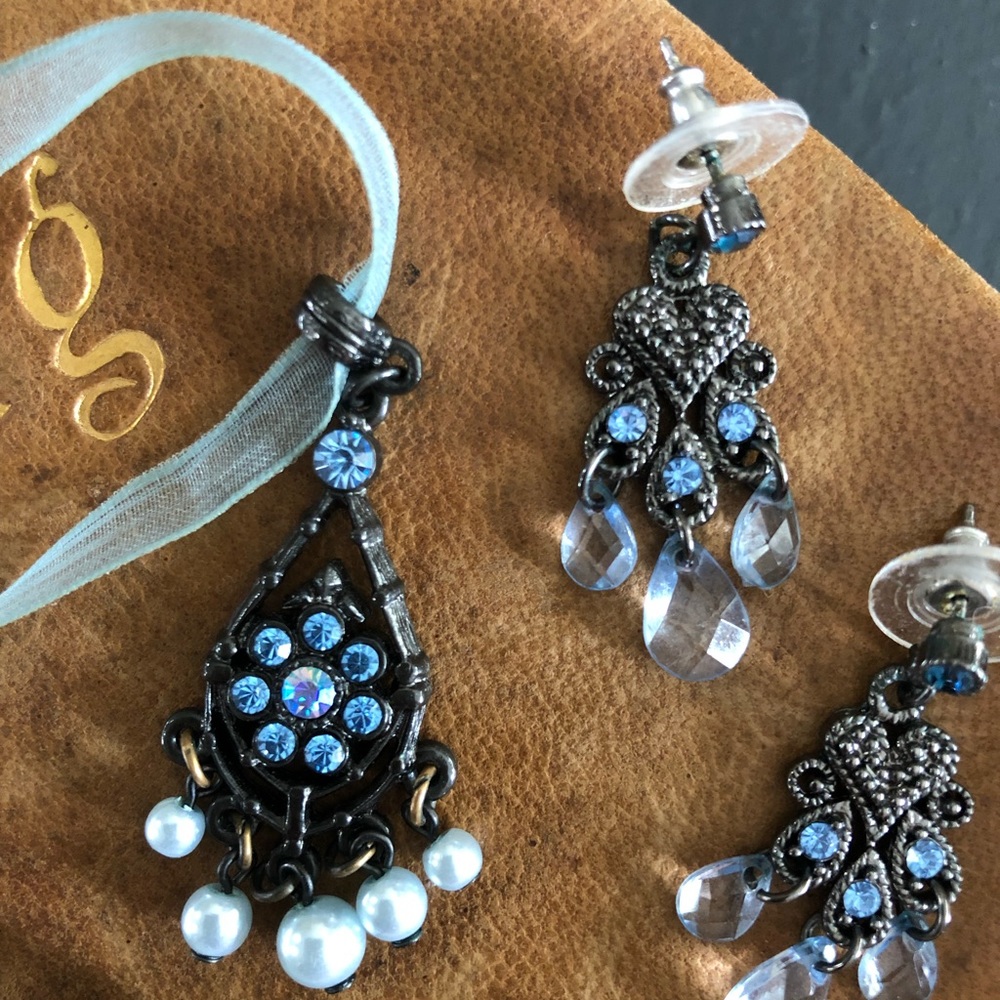 Lace Necklace & Earrings